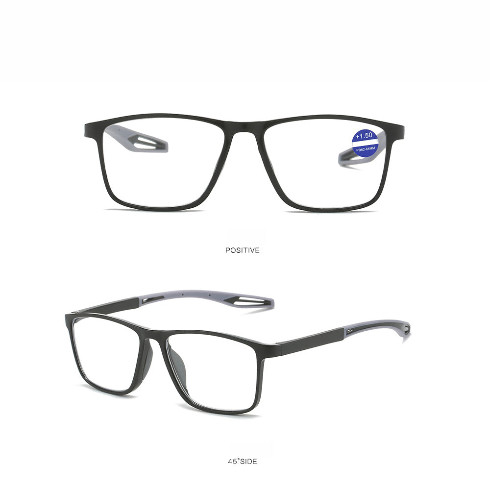 Blue Light Blocking Photochromic Multifocal Reading Glasses