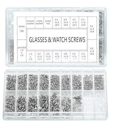 Eyeglass Repair Kit with Screwdrivers and Screws